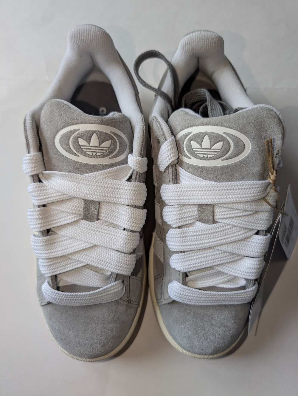 Adidas Campus 00s Sneakers Gray Three White Youth 4.5 / Women's 5.5 NWT